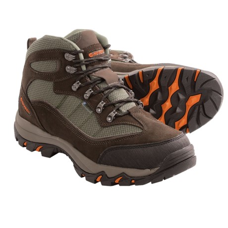 37%OFF メンズハイキングブーツ ハイテックスカメニアミッドハイキングブーツ - 防水（男性用） Hi-Tec Skamania Mid Hiking Boots - Waterproof (For Men)